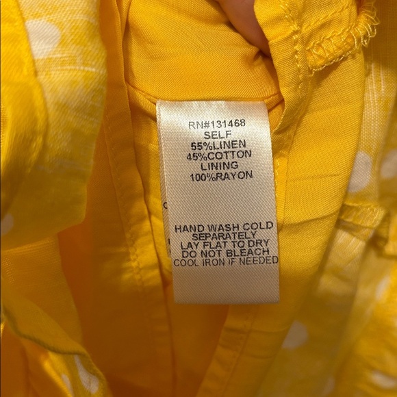 BNWT Fate yellow polka dot mini dress - Picture 3 of 6